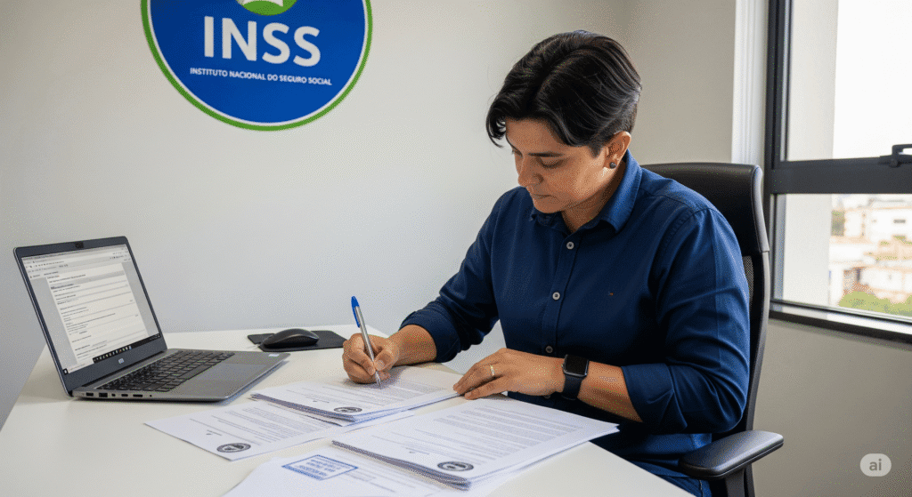 Processo de regularização da contribuição do exercente de mandato eletivo INSS.
