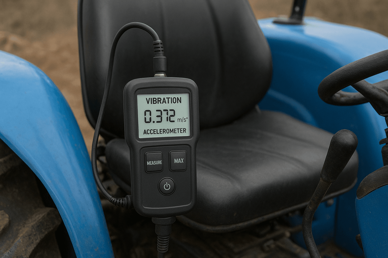 Medição de vibração e trepidação em ambiente de trabalho para laudo técnico.