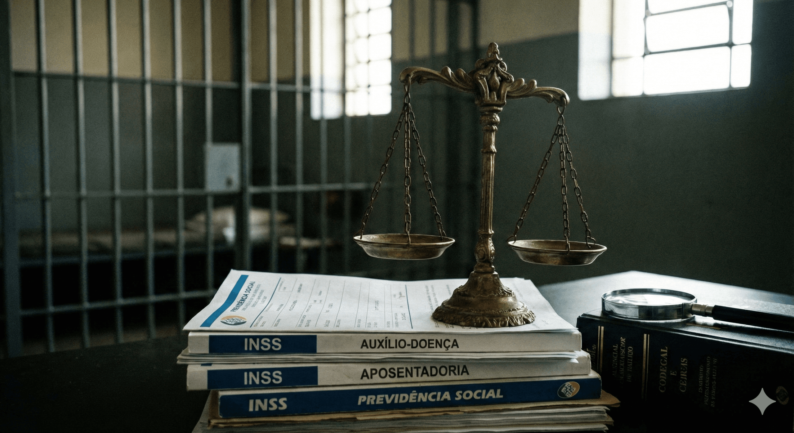 Detalhe jurídico sobre o auxílio por incapacidade temporária ao segurado recluso e seus regimes