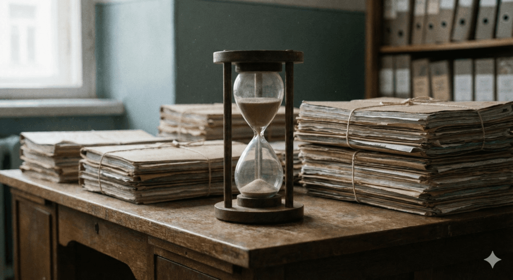 Ilustração do conceito de prescrição intercorrente no processo administrativo e a inércia estatal