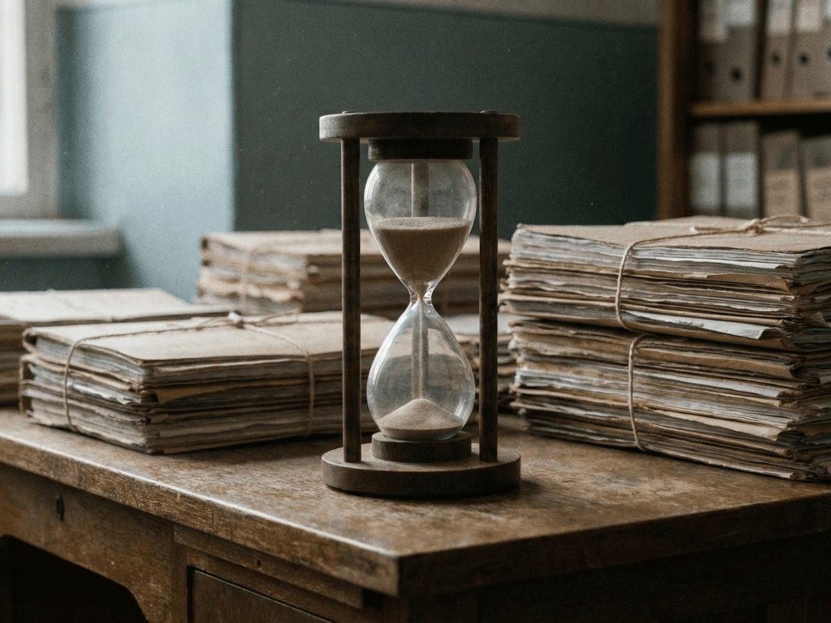 Ilustração do conceito de prescrição intercorrente no processo administrativo e a inércia estatal