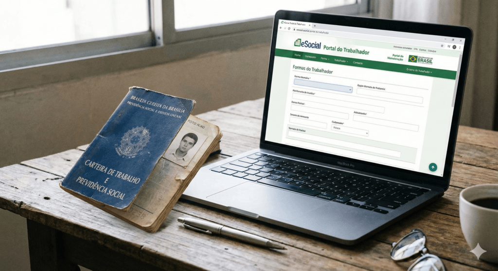 Documentação necessária para comprovar vínculo de empregado doméstico no INSS.
