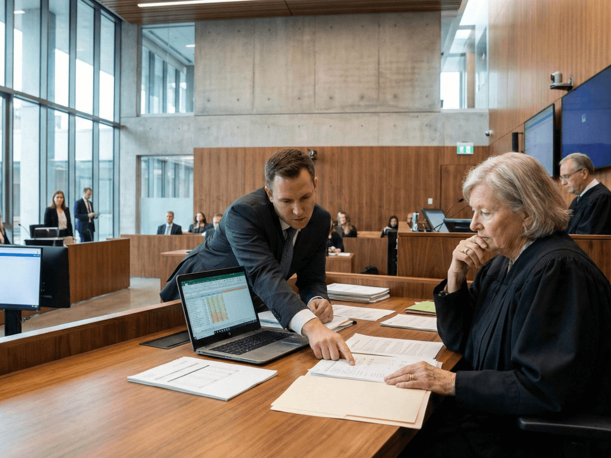 Profissionais jurídicos analisando o impacto do crédito não habilitado na recuperação judicial no STJ