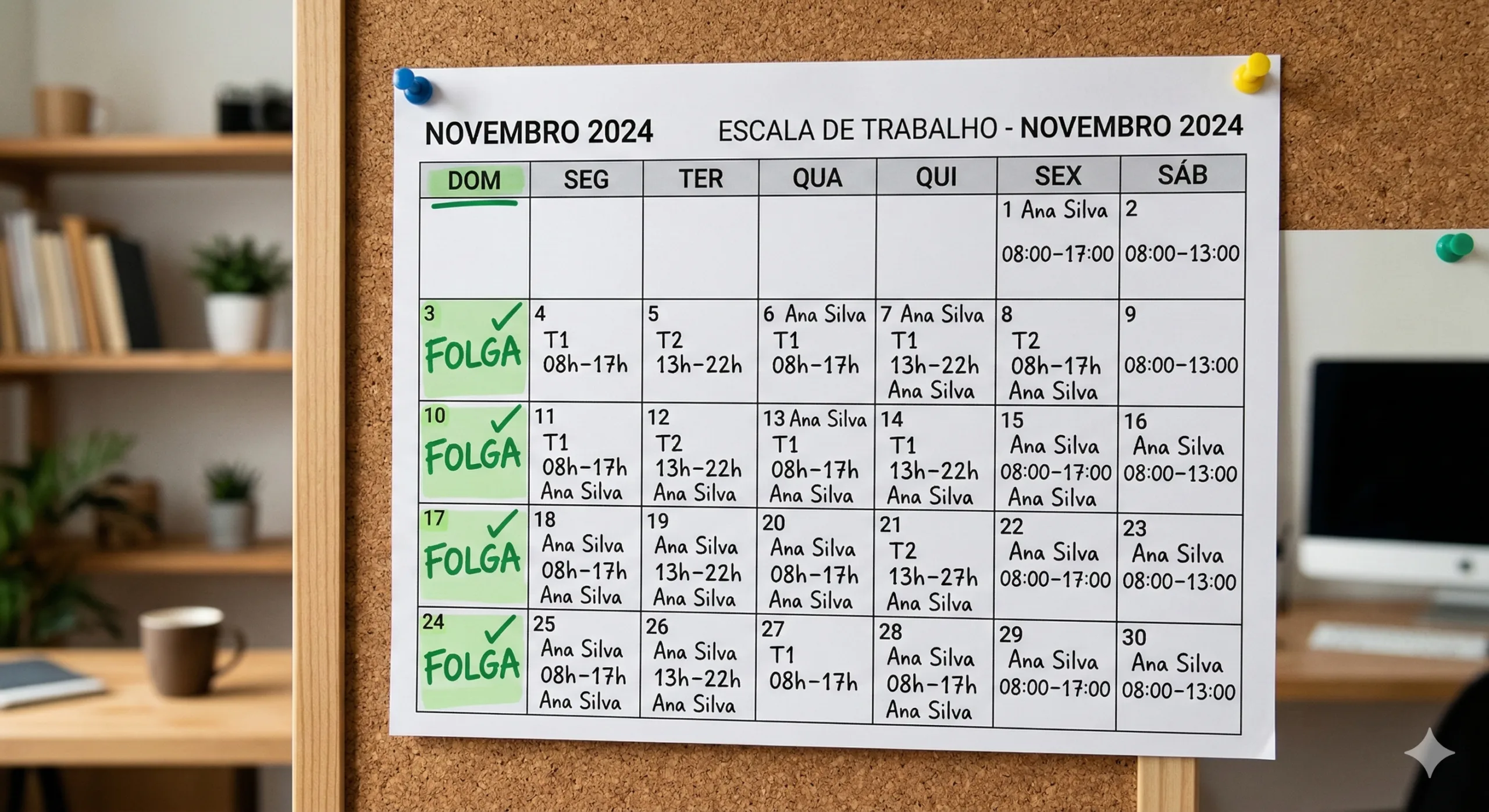 Escala de revezamento dominical quinzenal conforme o Artigo 386 da CLT