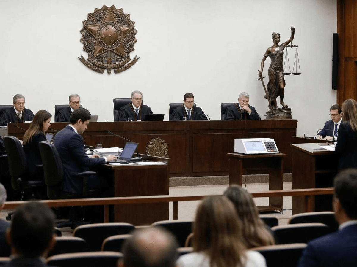 Representação jurídica de um processo sobre assédio eleitoral no trabalho no Tribunal Regional do Trabalho.