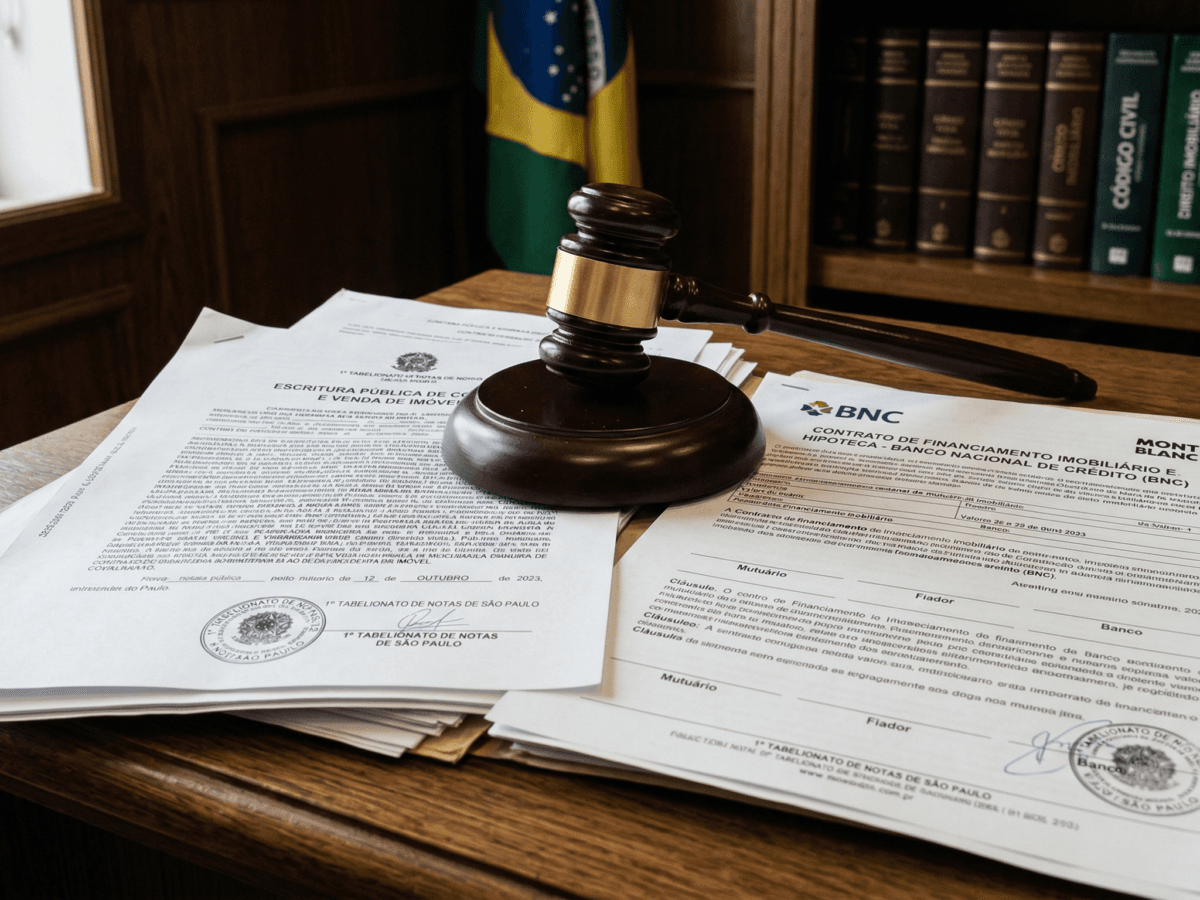 Juiz decidindo sobre a Responsabilidade do garantidor hipotecário em 2026