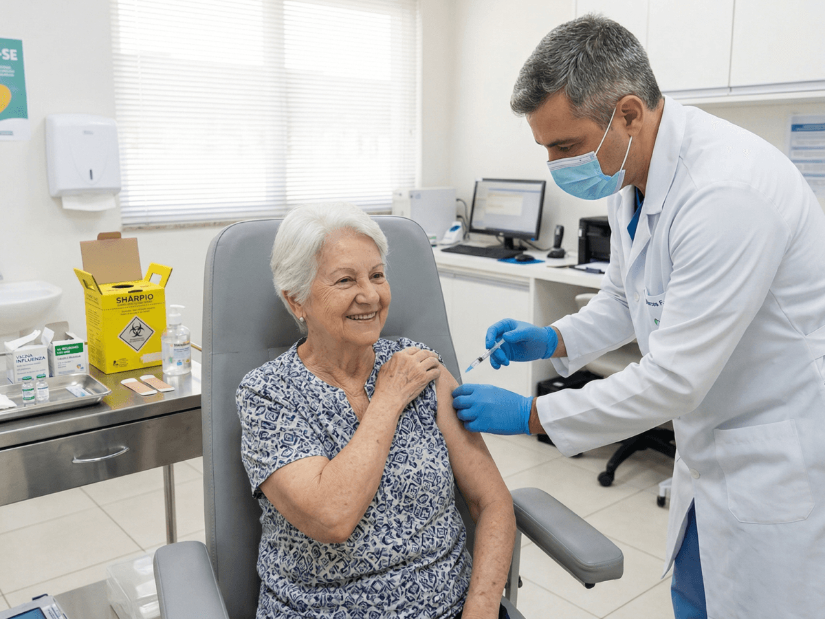 Profissional realizando procedimento que gera direito ao adicional de insalubridade para farmacêutico