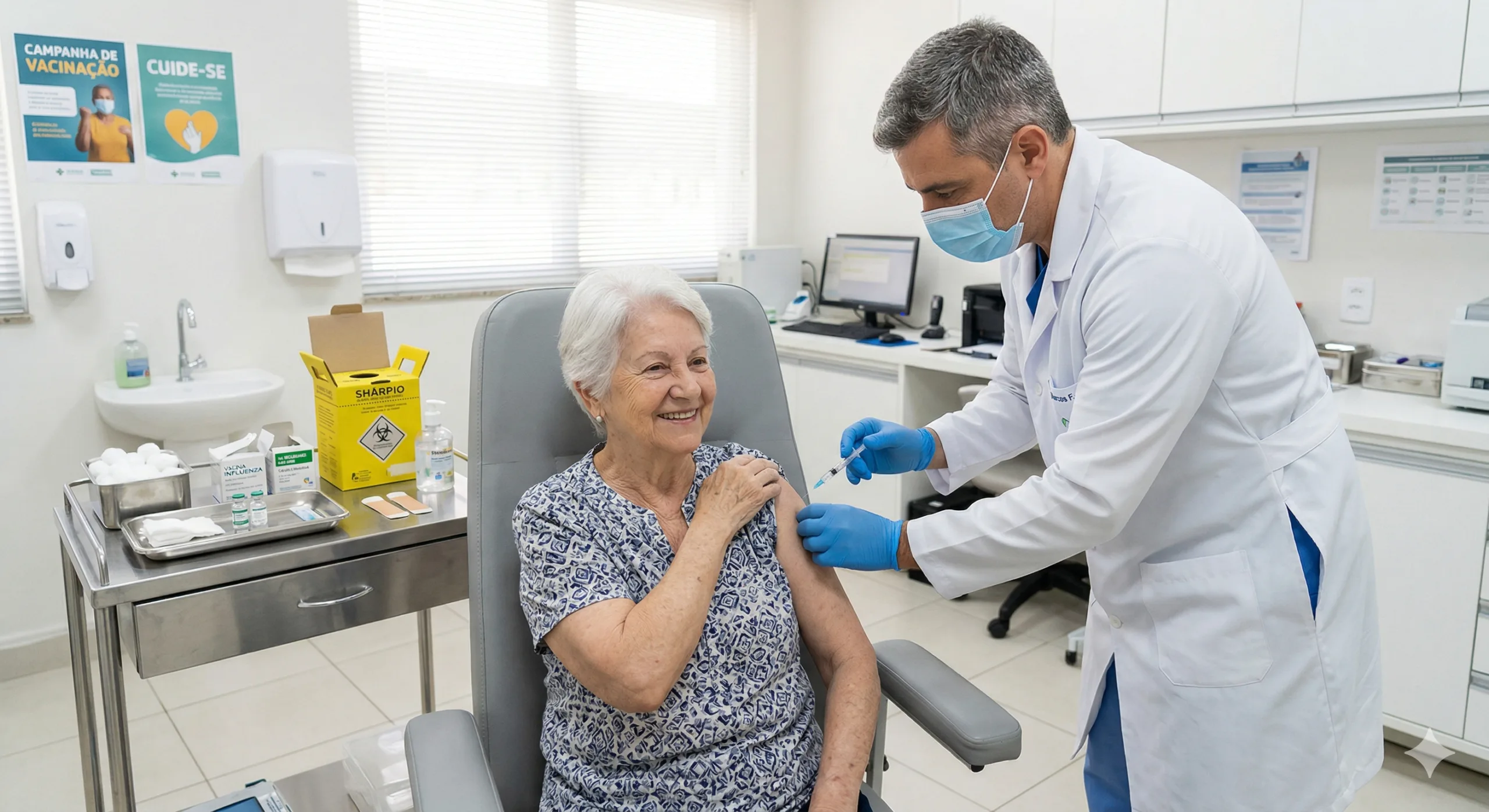 Profissional realizando procedimento que gera direito ao adicional de insalubridade para farmacêutico