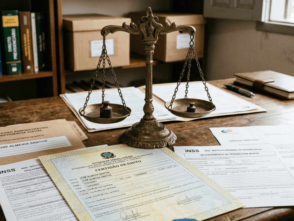 Documentação necessária para Mandado de Segurança para União Estável e pensão por morte.