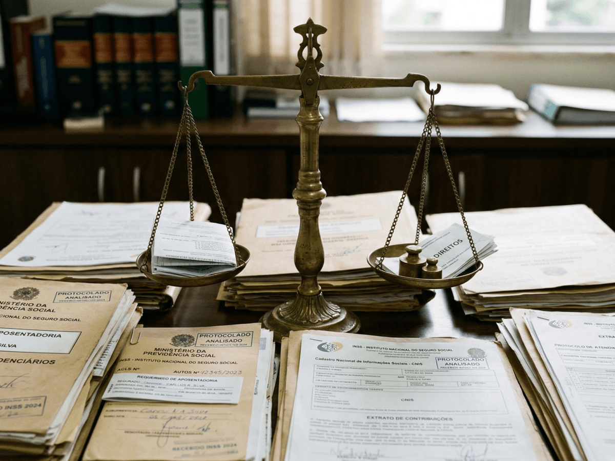 Documentos jurídicos que detalham o processo de redução de pensão por morte no Brasil