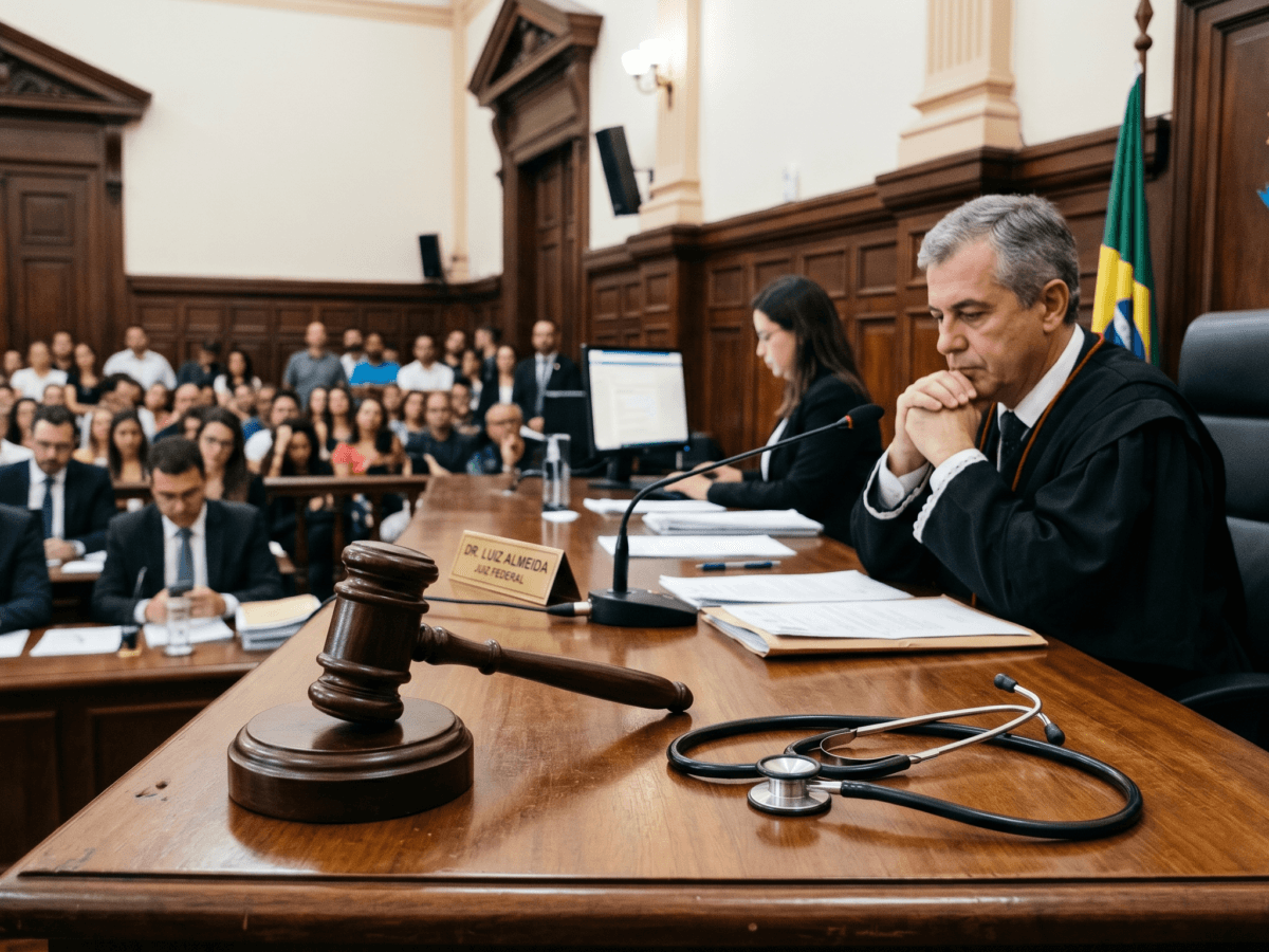 Representação da Responsabilidade civil por erro médico em julgamento judicial
