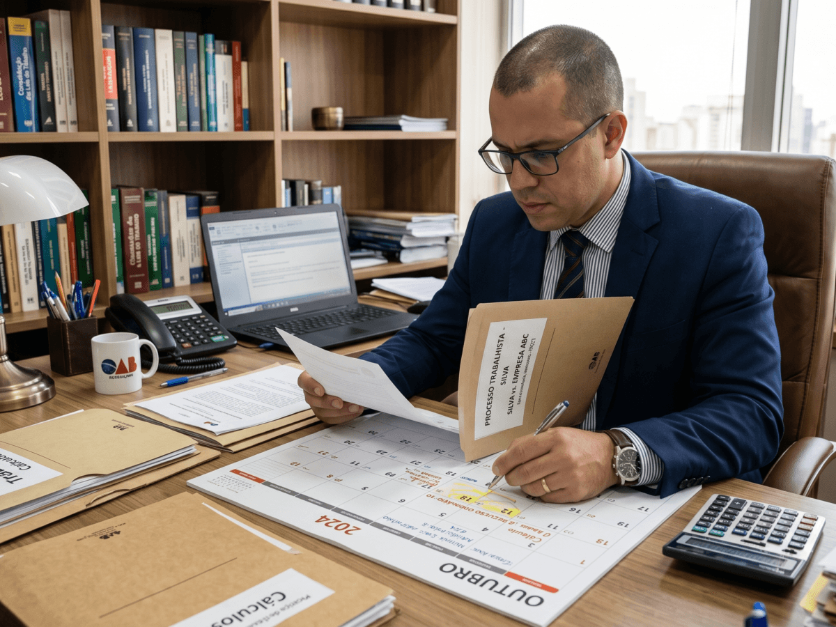 Profissional analisando os prazos prescricionais para requerer a indenização previdência complementar após decisão do TST
