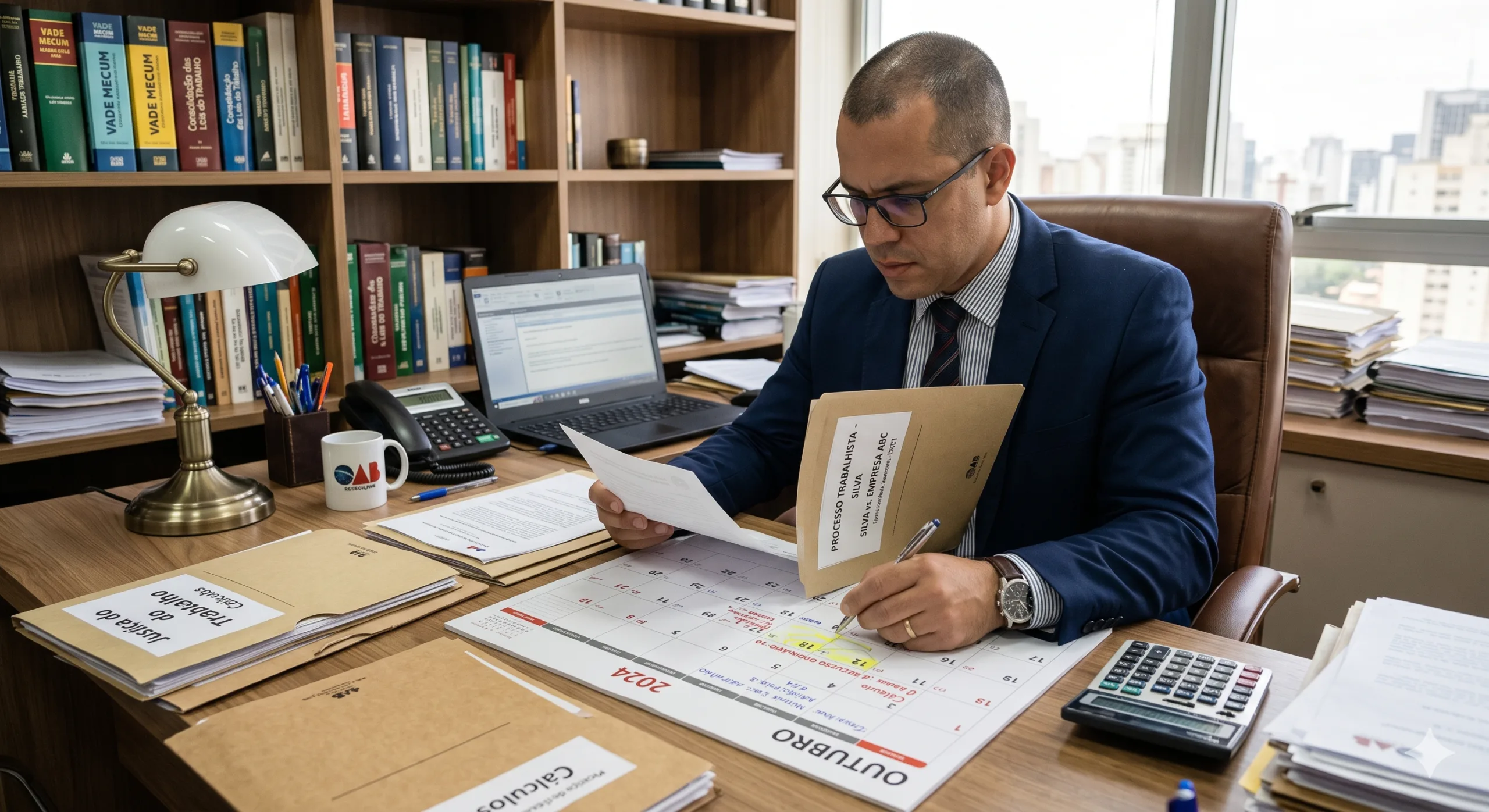 Profissional analisando os prazos prescricionais para requerer a indenização previdência complementar após decisão do TST
