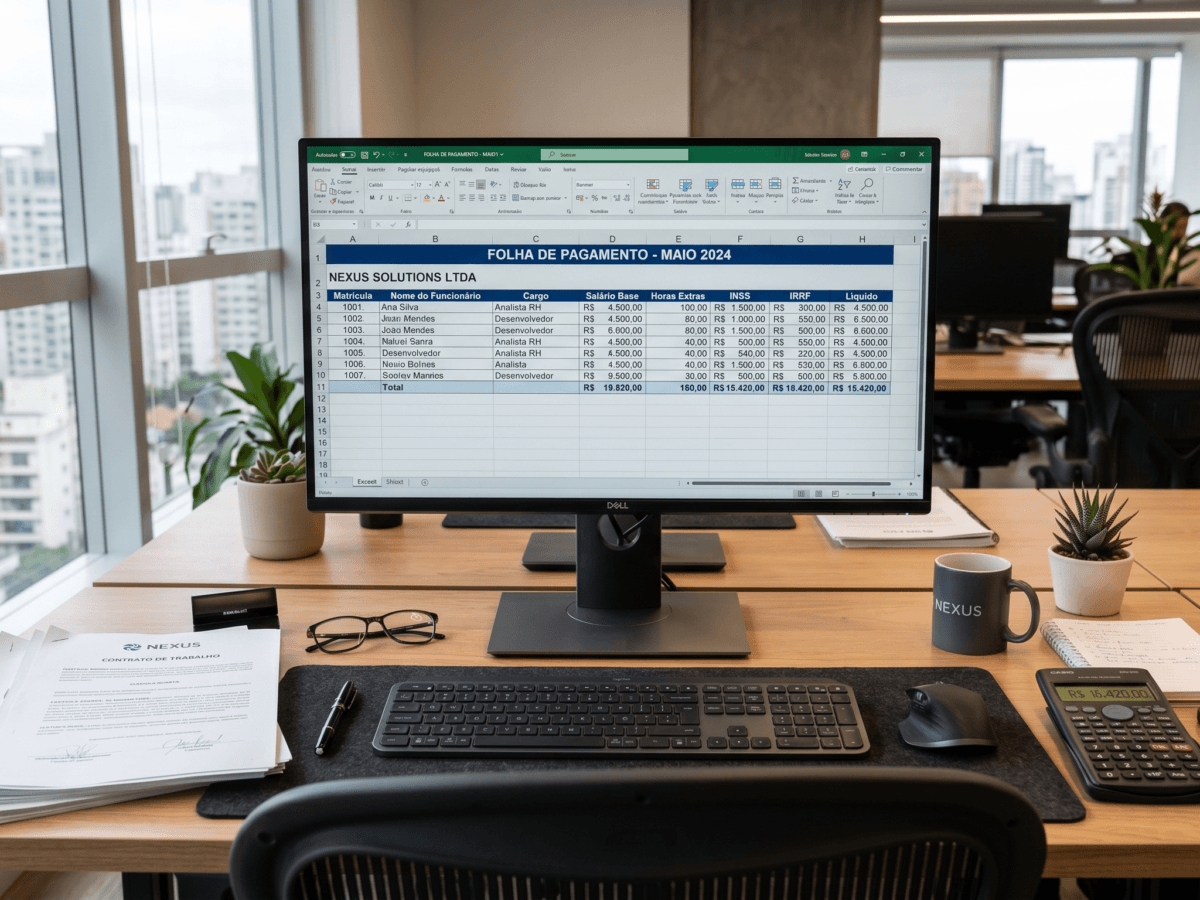 Auditoria detalhada analisando os reflexos das horas extras em DSR no sistema de folha.
