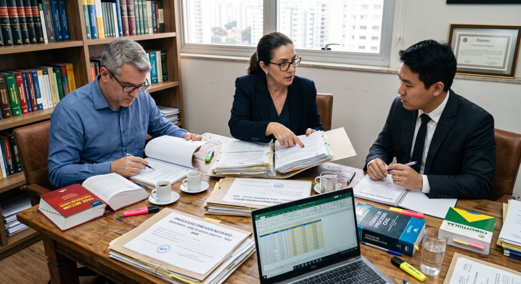 Advogado analisando os requisitos da reclamação ao conselho pleno